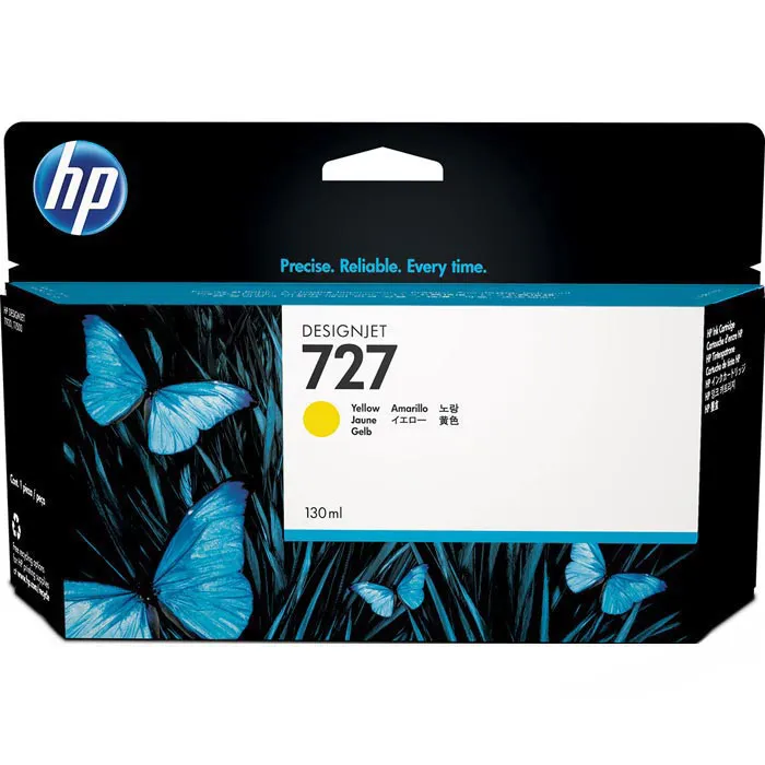 HP 727 gelb Original Tintenpatrone 130ml (B3P21A)  