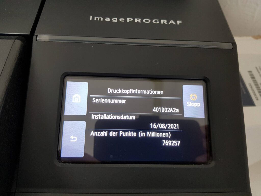 Plotter Canon iPF PRO-4100S, Großformat-Drucker, Druckbreite bis 111,8 cm im Kundenauftrag